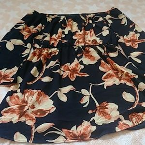 Off the shoulder floral blouse